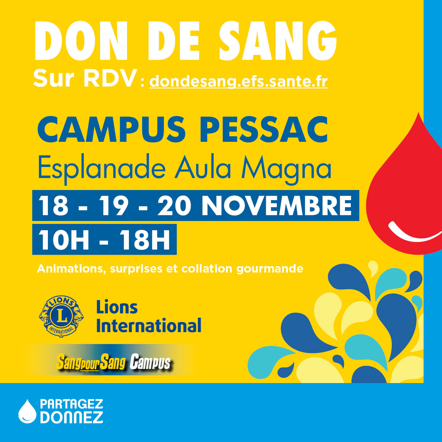 RDV au Campus de Pessac